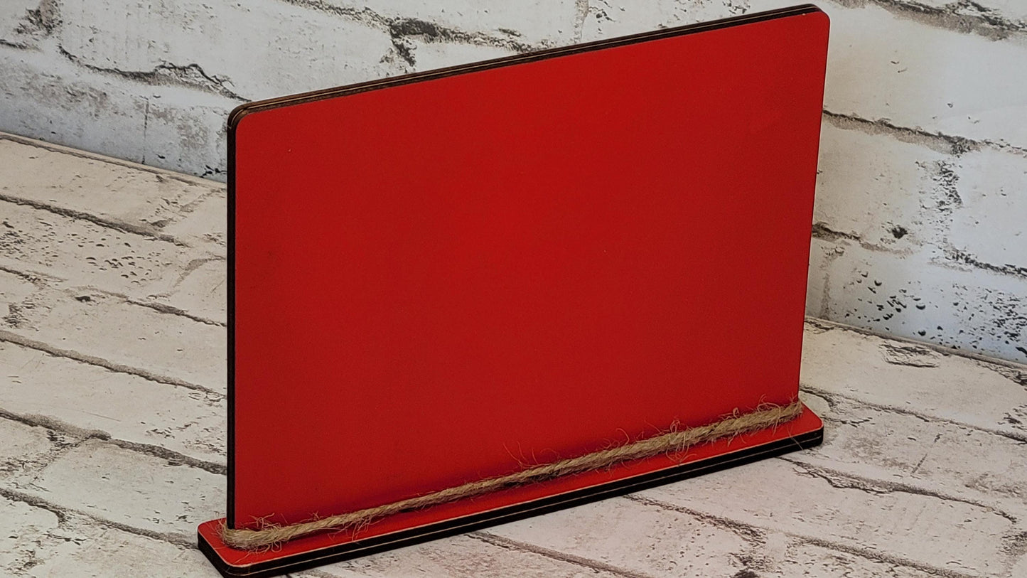 North Pole Toy Company Framed Art with Attached Stand
