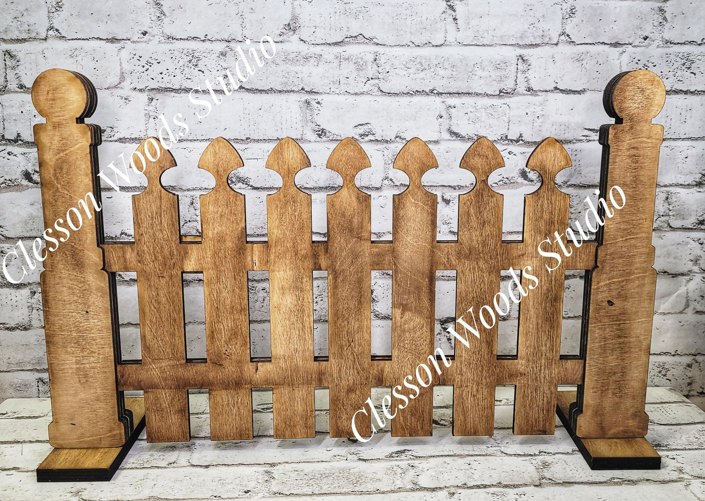 Fence Banner Sign Holder for Interchangeable Mini Banners