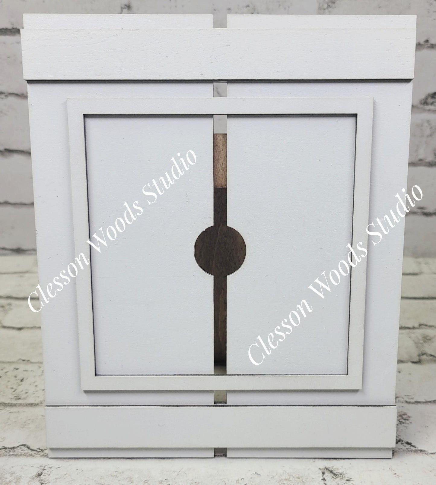 Shutter Frame for 4.25" Square Inserts