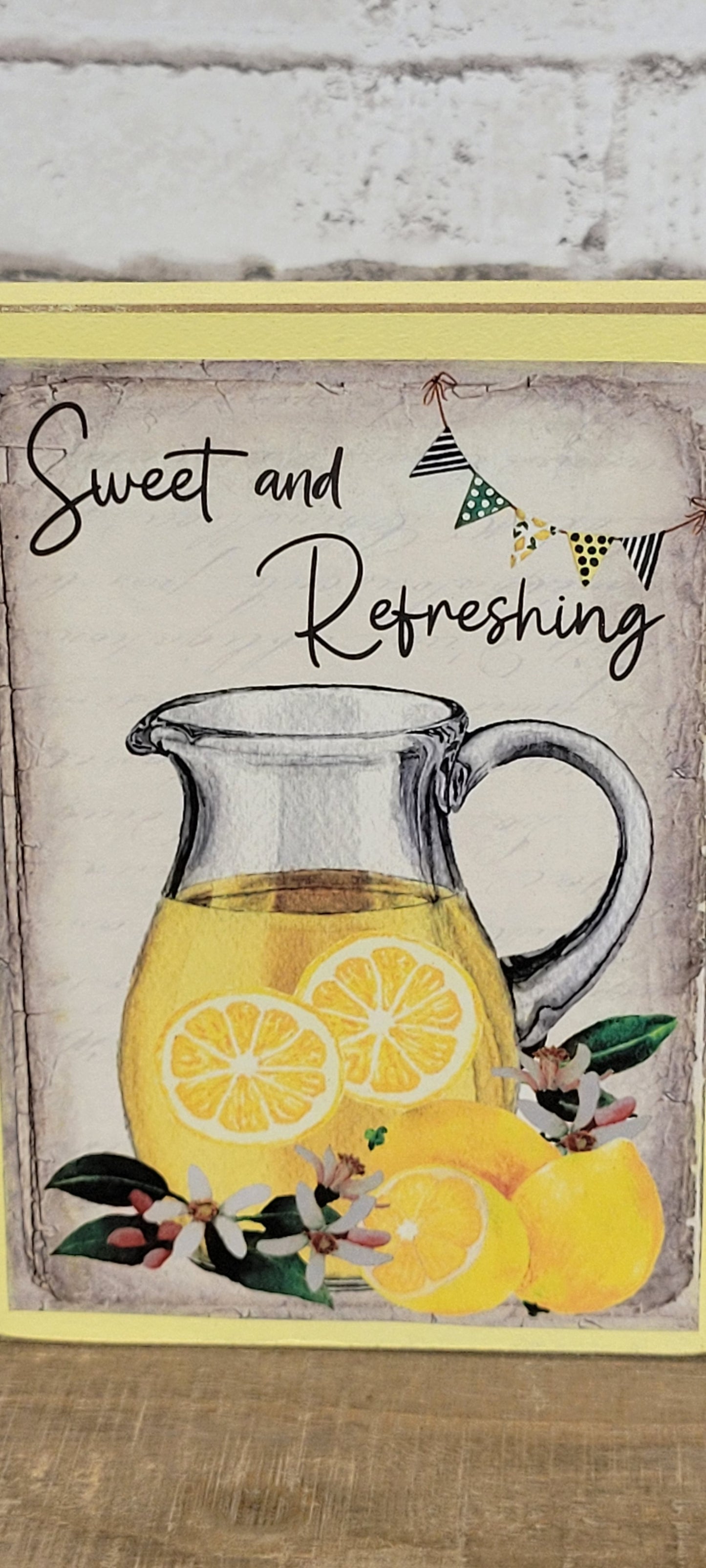 Fresh Squeezed Lemonade 3 Pc Block Set