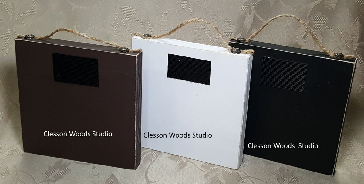 Christmas Gnomes With JOY Banner (Red Frame) 5x5 Canvas Panel