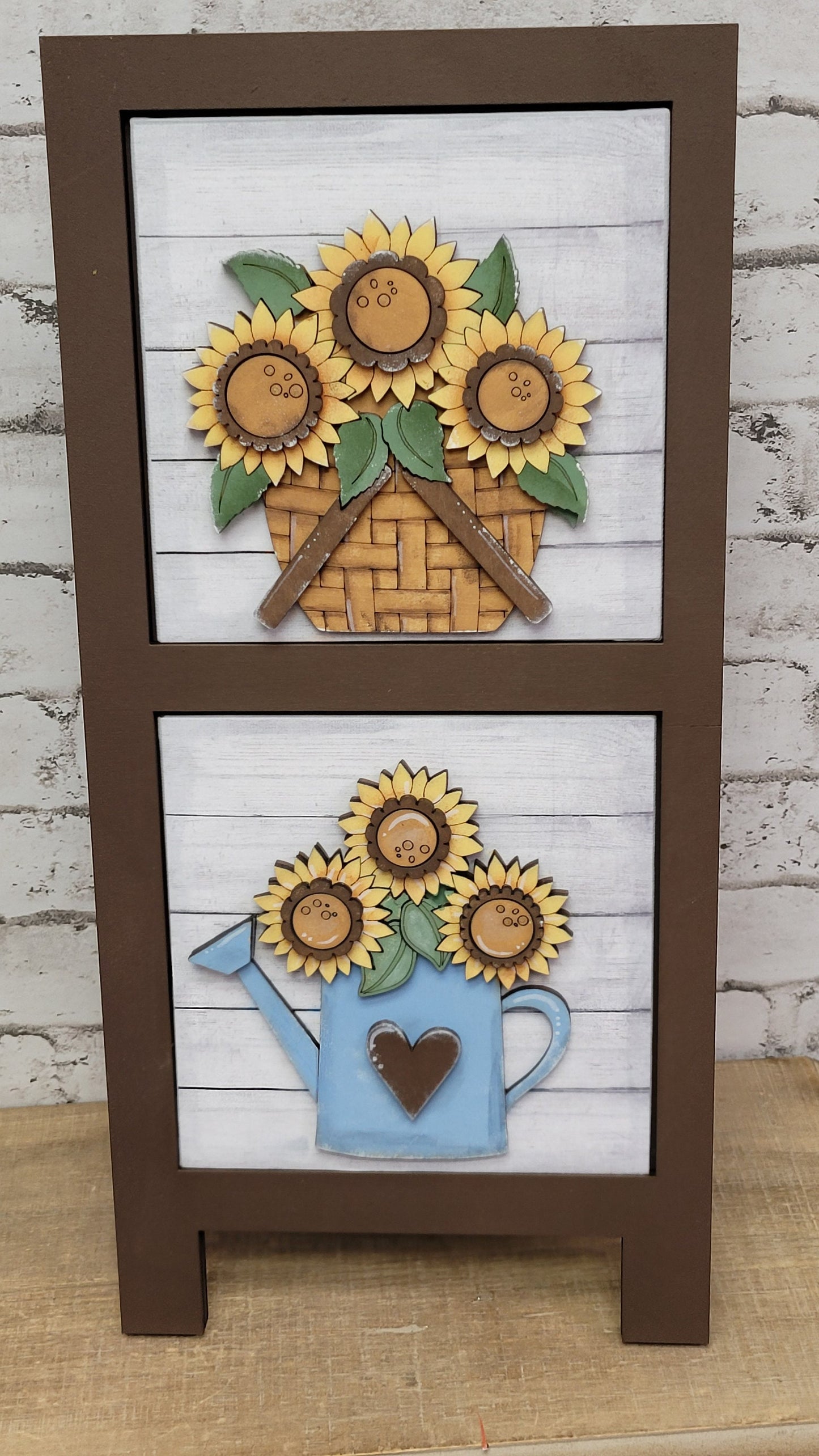 Double Frame Display for 5x5 Inserts