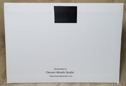 All Hearts Come Home For Christmas (Brown) 7x5" Interchangeable Canvas Insert