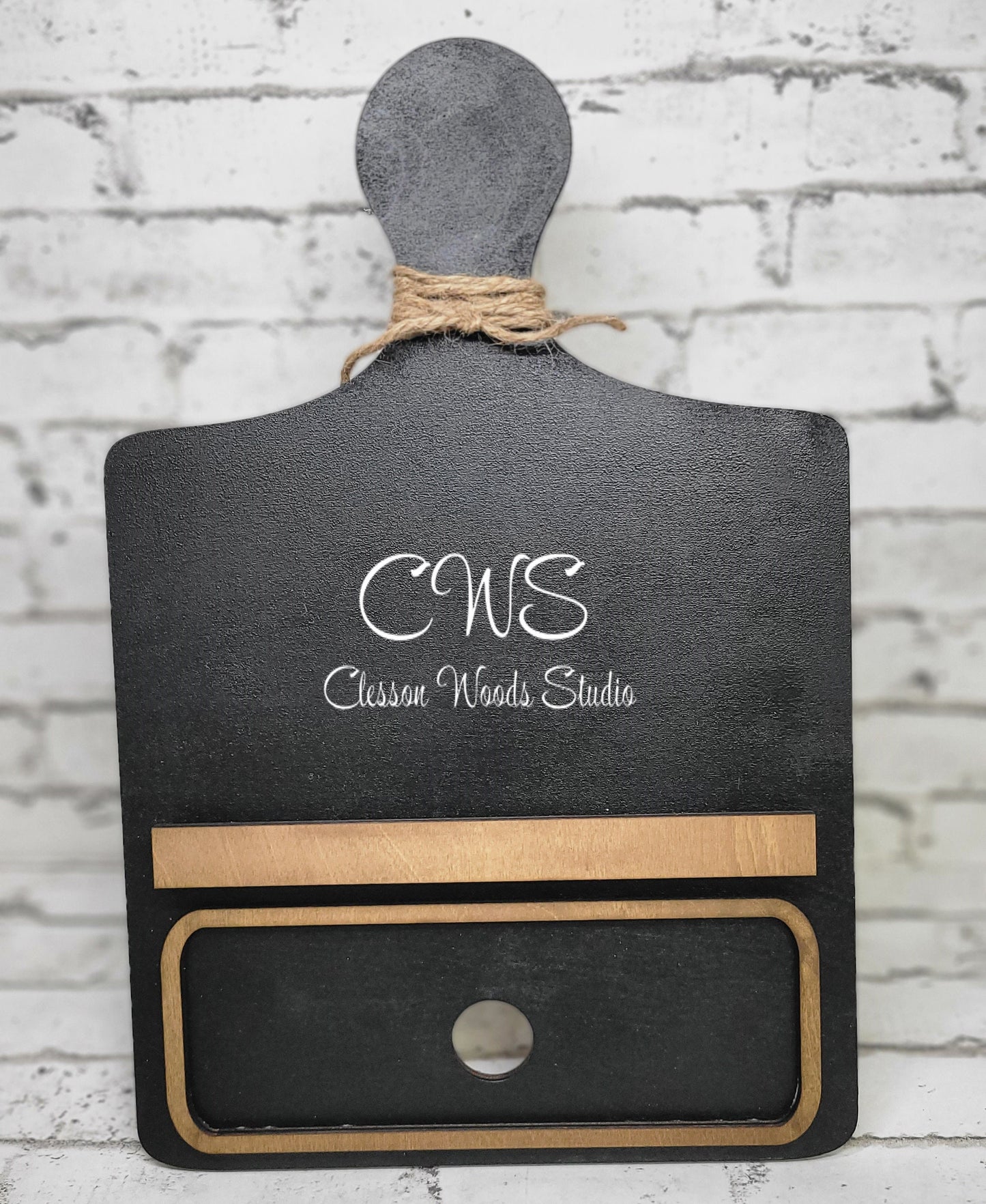 Breadboard Display (Black/Stained) for Inserts Sold Separately