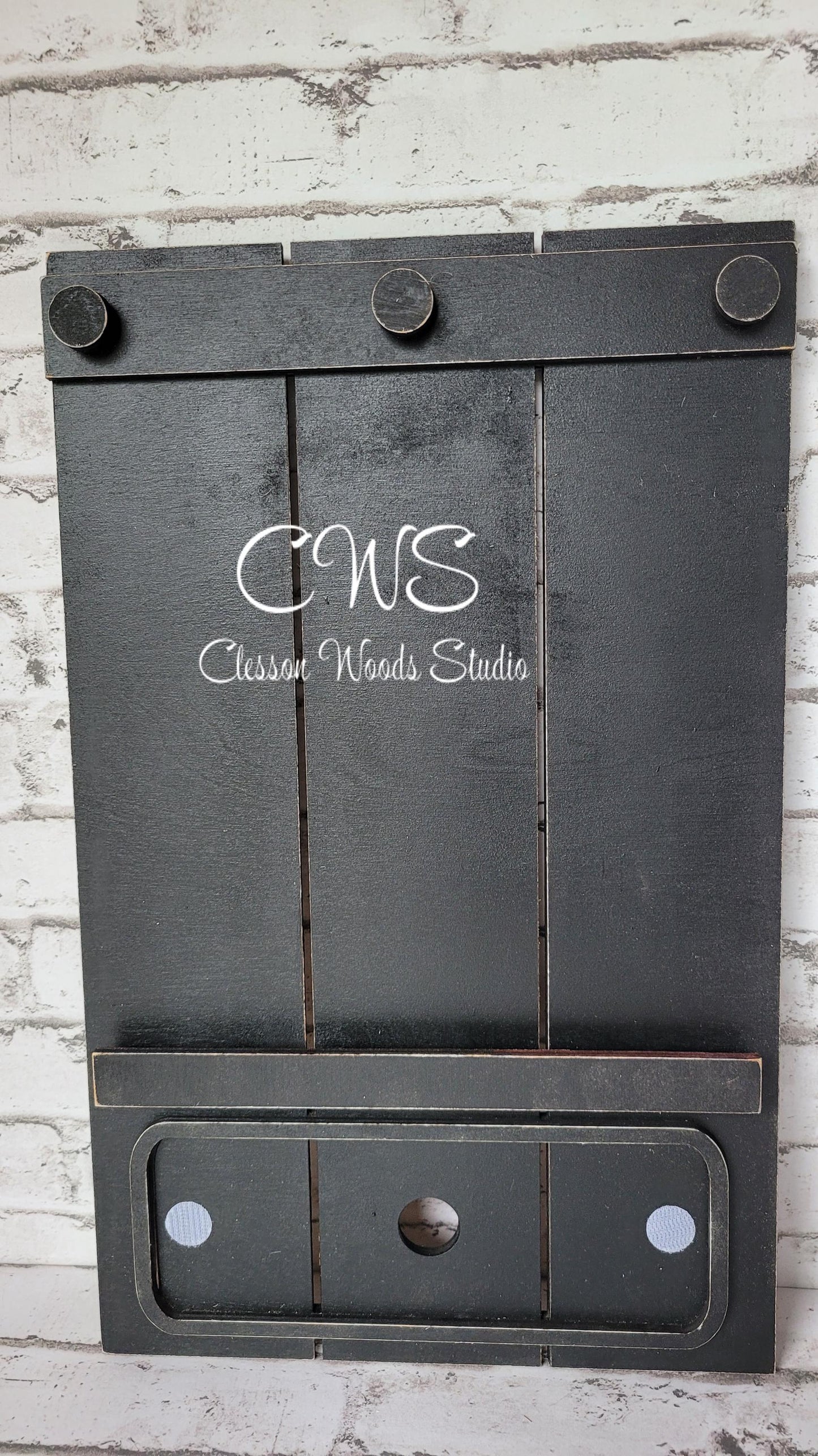 Black Pallet Sign For Inserts (Inserts Sold Separately)