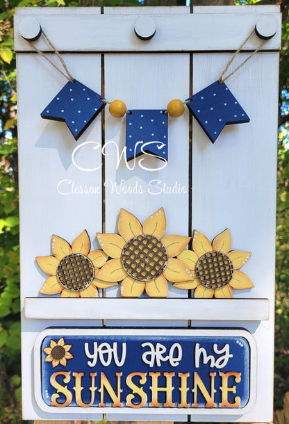 Banner Add-On For Sunflower You Are My Sunshine Insert Set