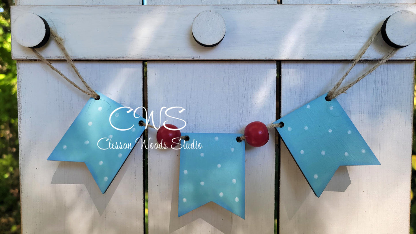 Banner Add-On For Hot Cocoa Warm Up Here Insert Set