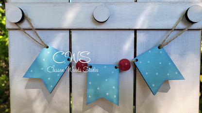 Banner Add-On For Hot Cocoa Warm Up Here Insert Set