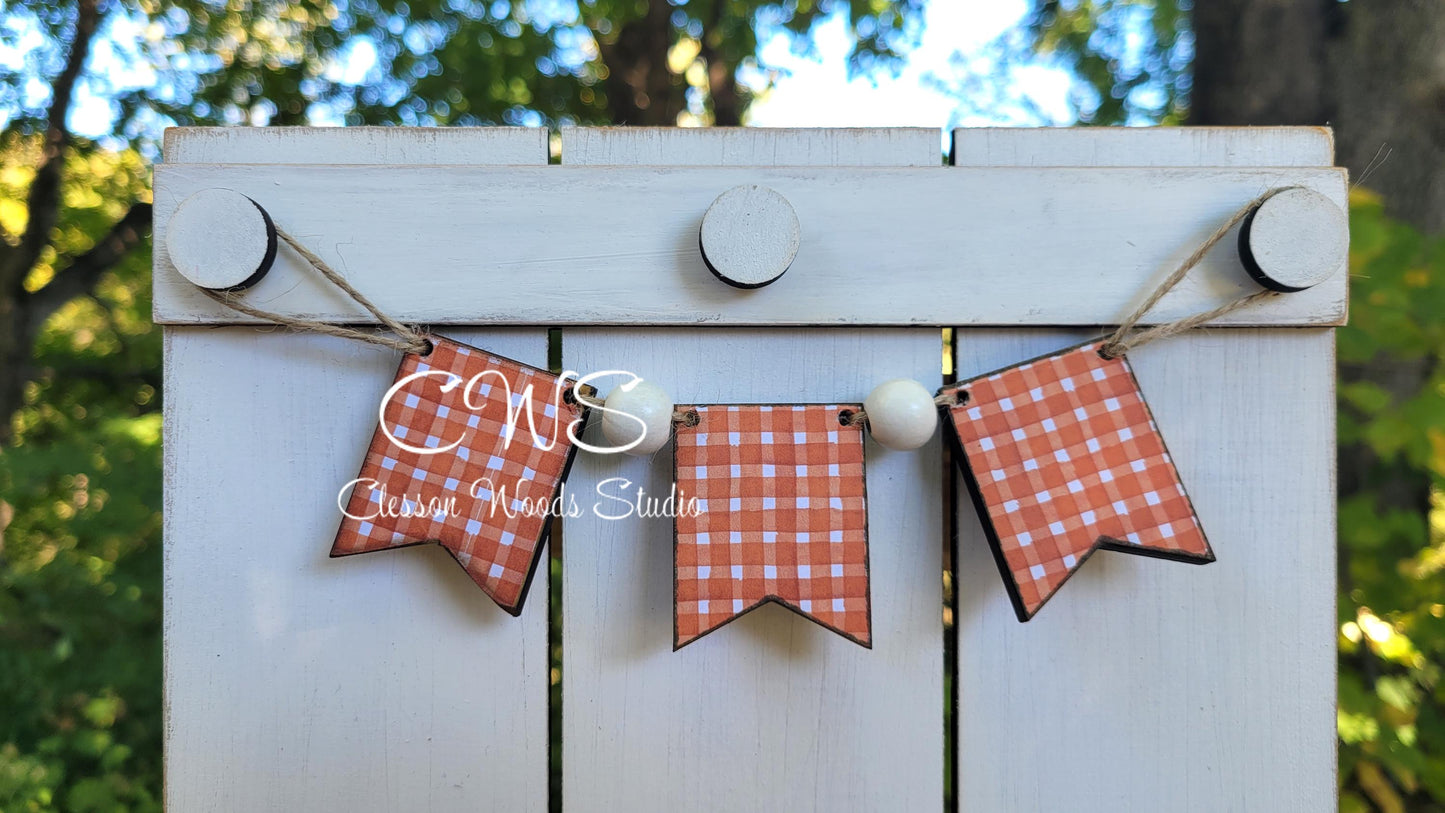 Banner Add-On For Give Thanks Insert Set and Other Fall Insert Sets