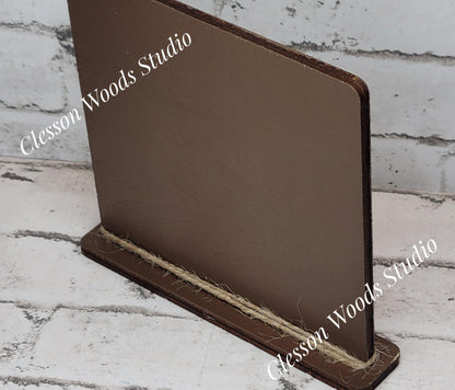 Thanksgiving Subway Style Words Framed Wood Sign