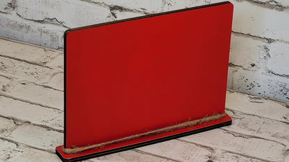 North Pole Toy Company Framed Art with Attached Stand