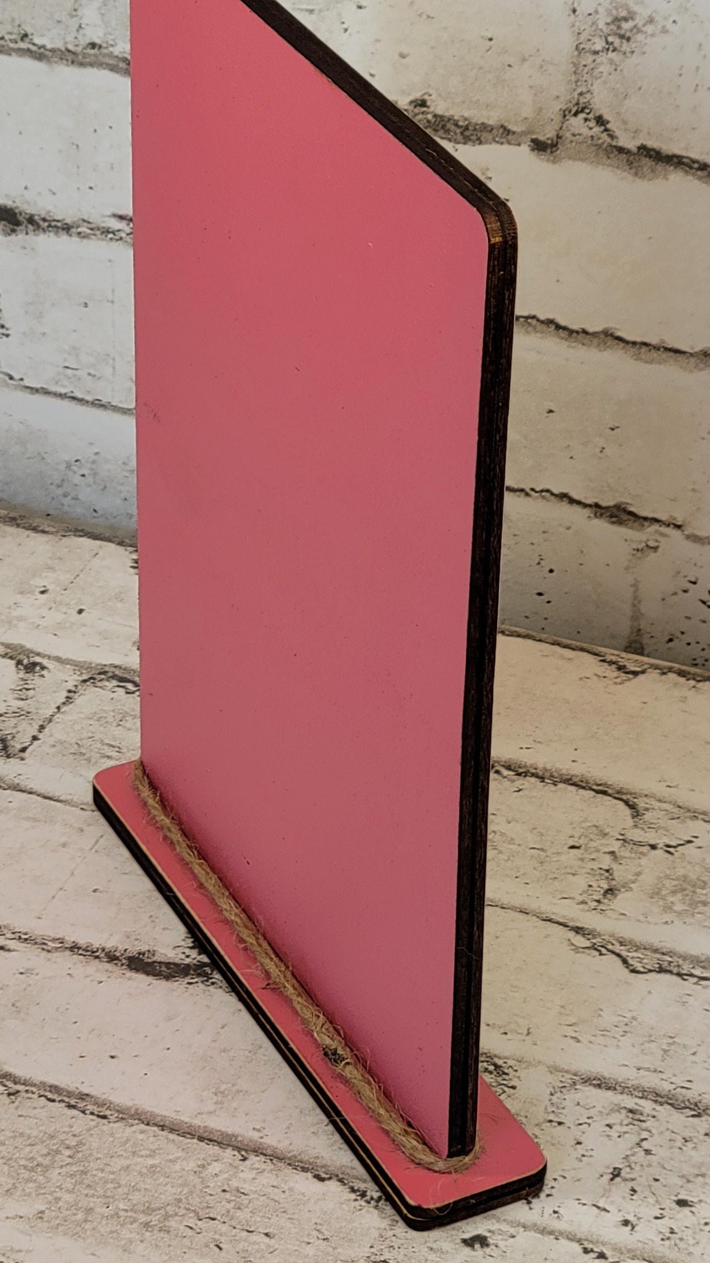 Bloom Where You Are Planted Wood Framed Art with Attached Stand