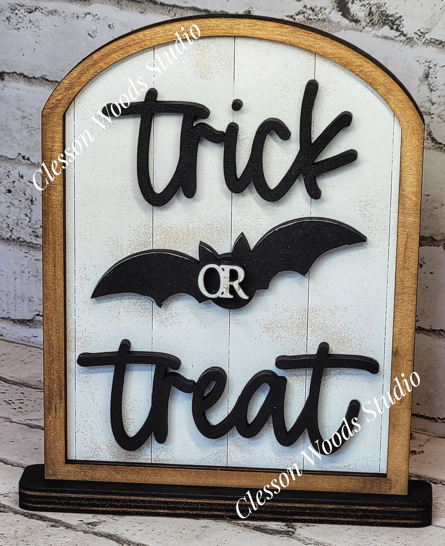 Finished Painted Halloween Shelf Sitters