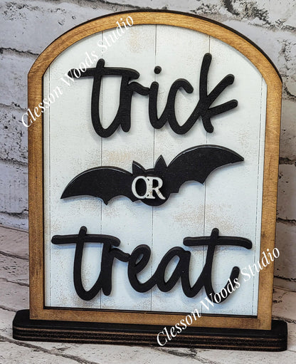 Finished Painted Halloween Shelf Sitters
