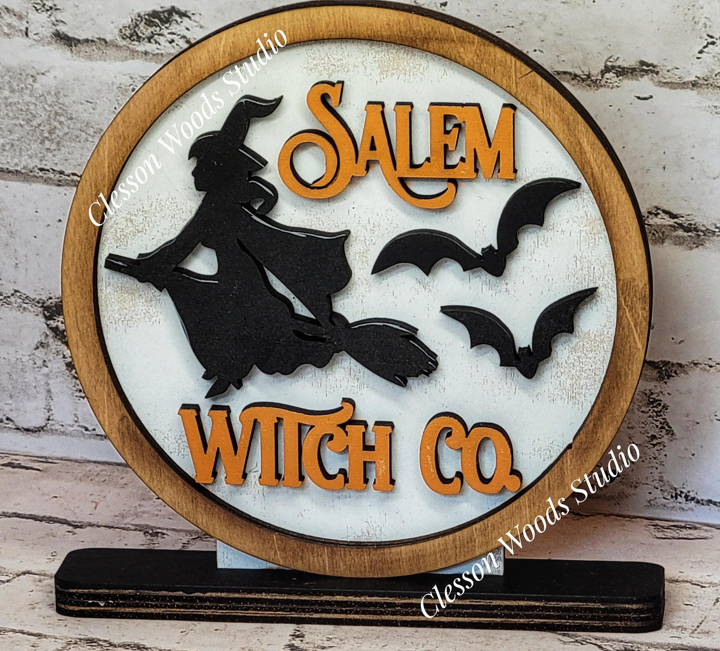 Finished Painted Halloween Shelf Sitters