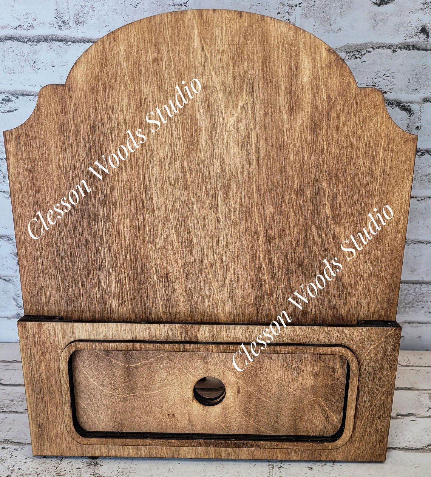 Stained Arched Frame Only for Seasonal Inserts/Truck Inserts