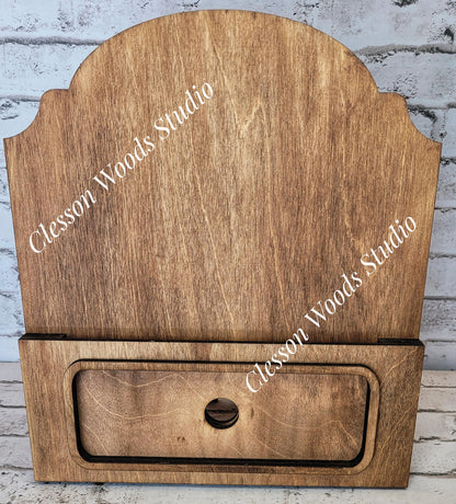 Stained Arched Frame Only for Seasonal Inserts/Truck Inserts