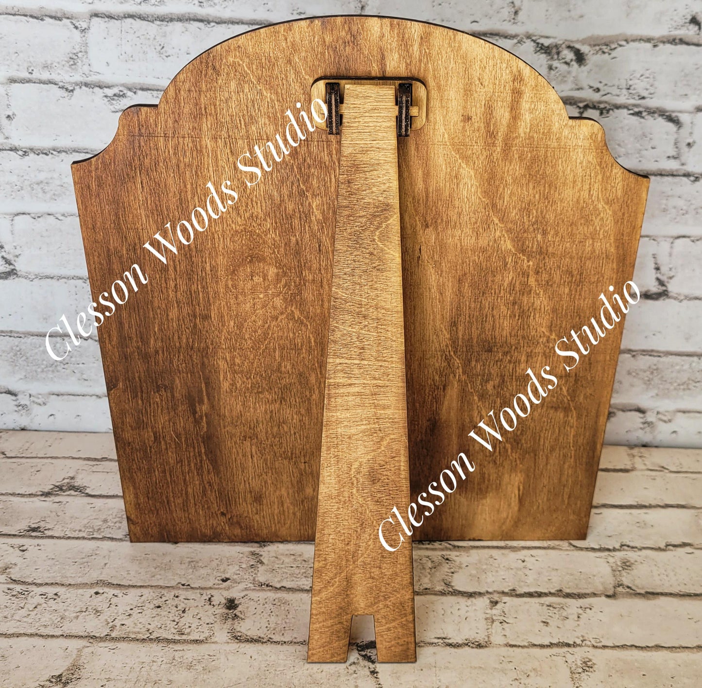 Stained Arched Frame Only for Seasonal Inserts/Truck Inserts