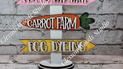 Happy Easter Street Sign