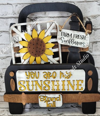 Add On Only - Sunflower 5 Piece Box Truck Set
