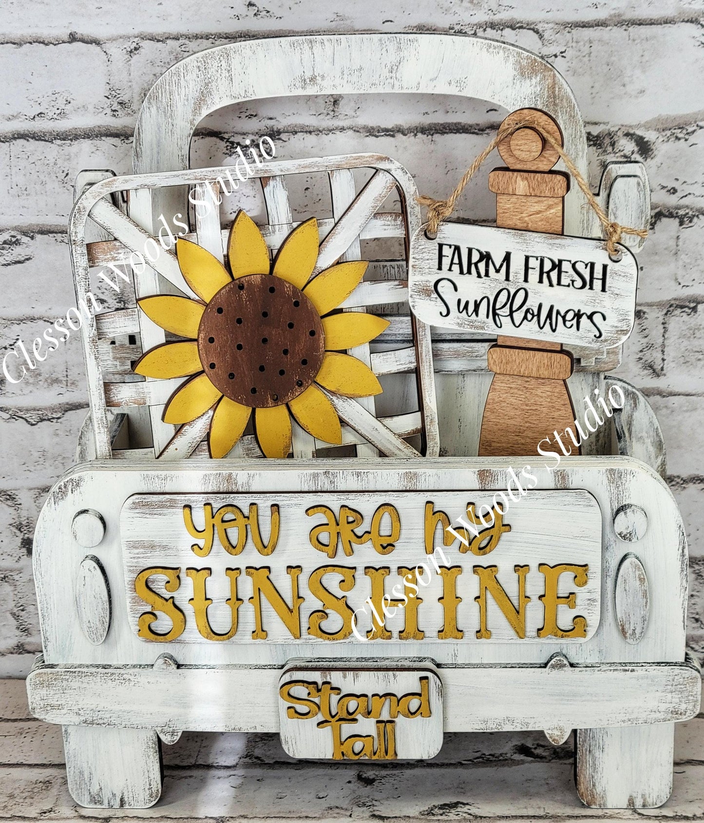 Add On Only - Sunflower 5 Piece Box Truck Set