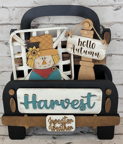 Add On Only - Harvest Scarecrow 5 Piece Box Truck Set