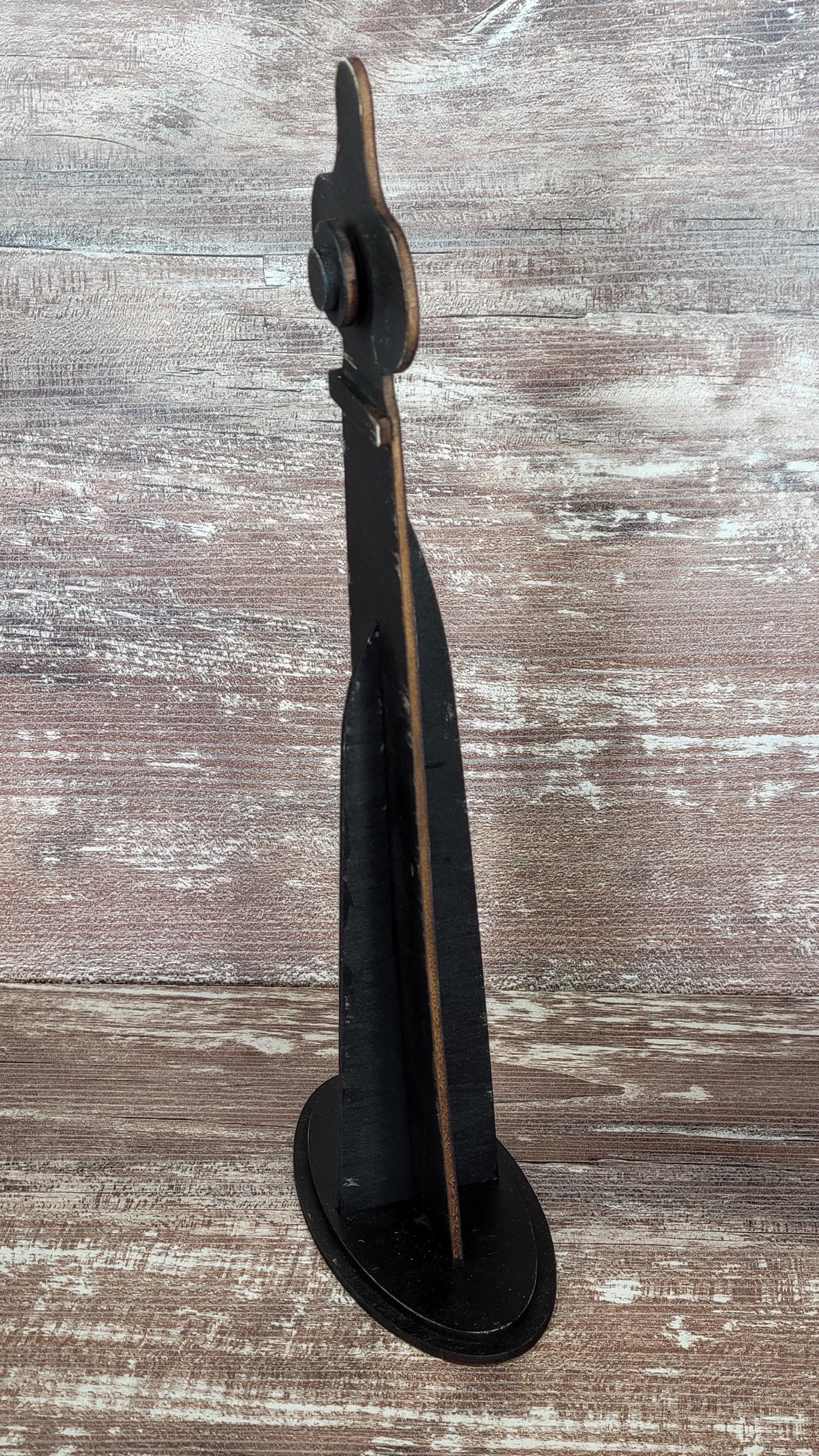 Black Sign Post for Tobacco Basket Sign Set