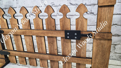 Fence Banner Sign Holder for Interchangeable Mini Banners