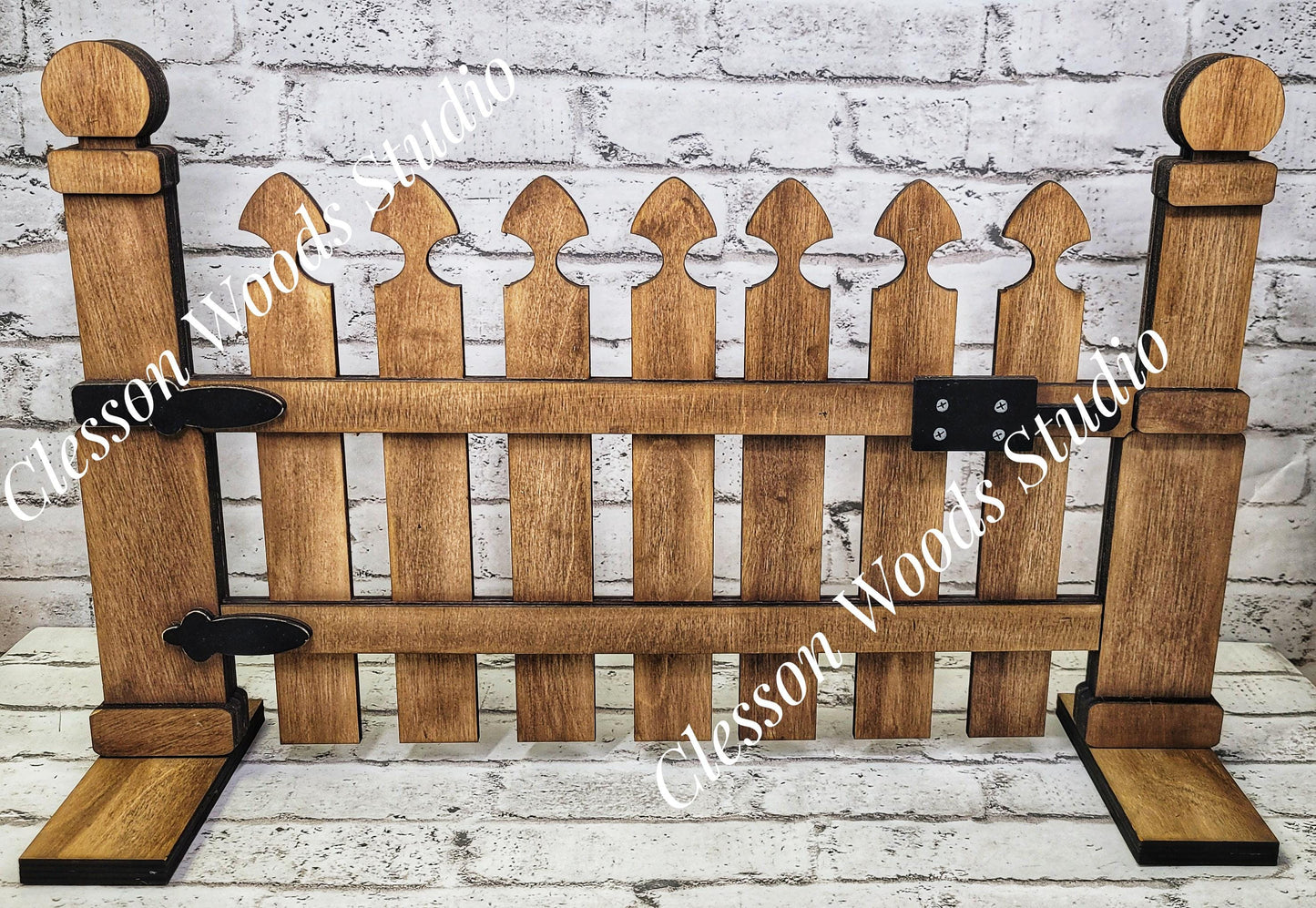 Fence Banner Sign Holder for Interchangeable Mini Banners