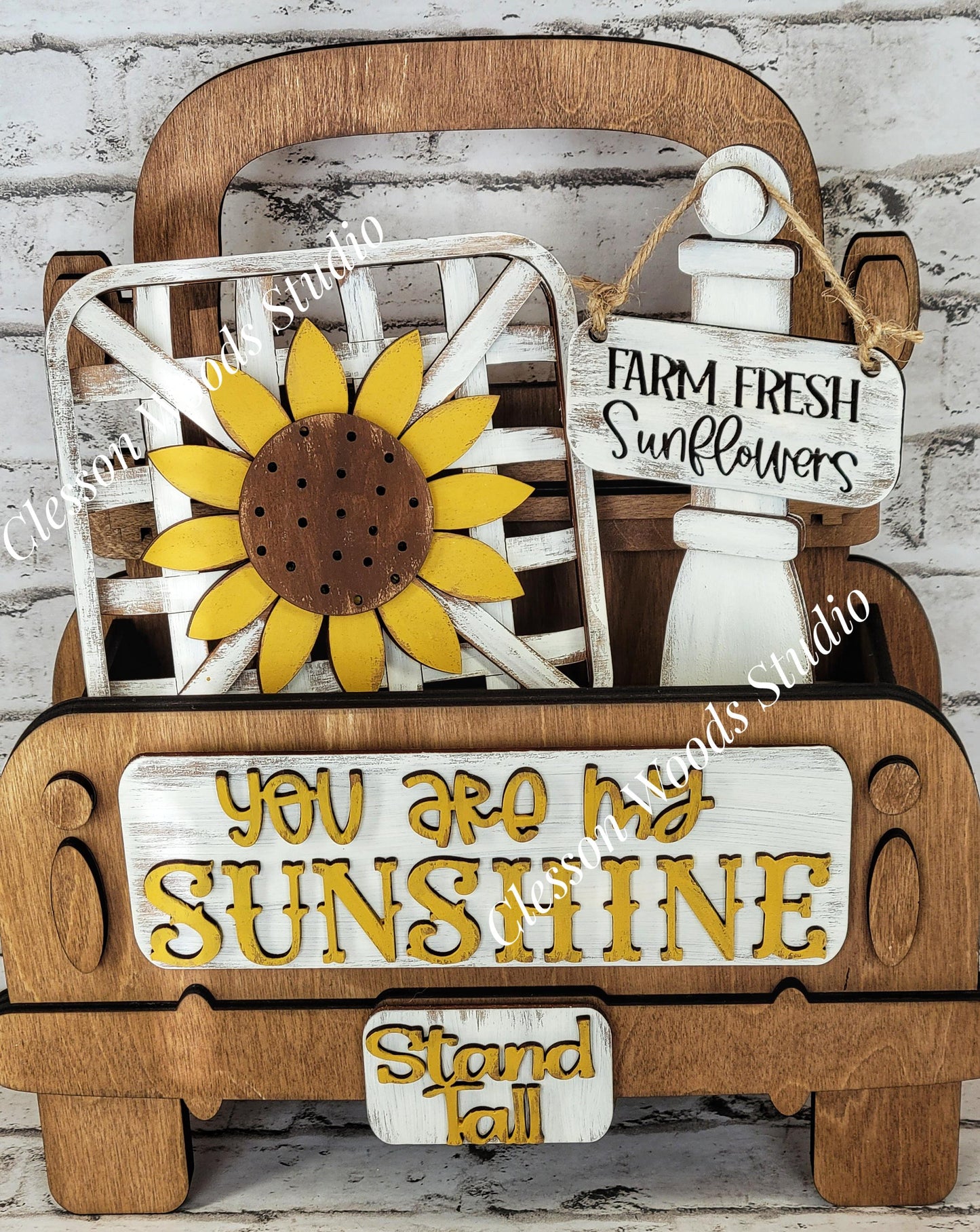 Add On Only - Sunflower 5 Piece Box Truck Set