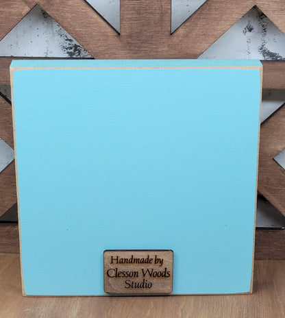Easter Shops Collection #6 Wood Block Sign