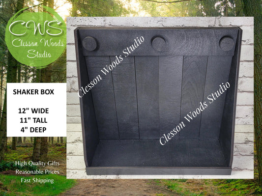 Shaker Box Display Stand Black