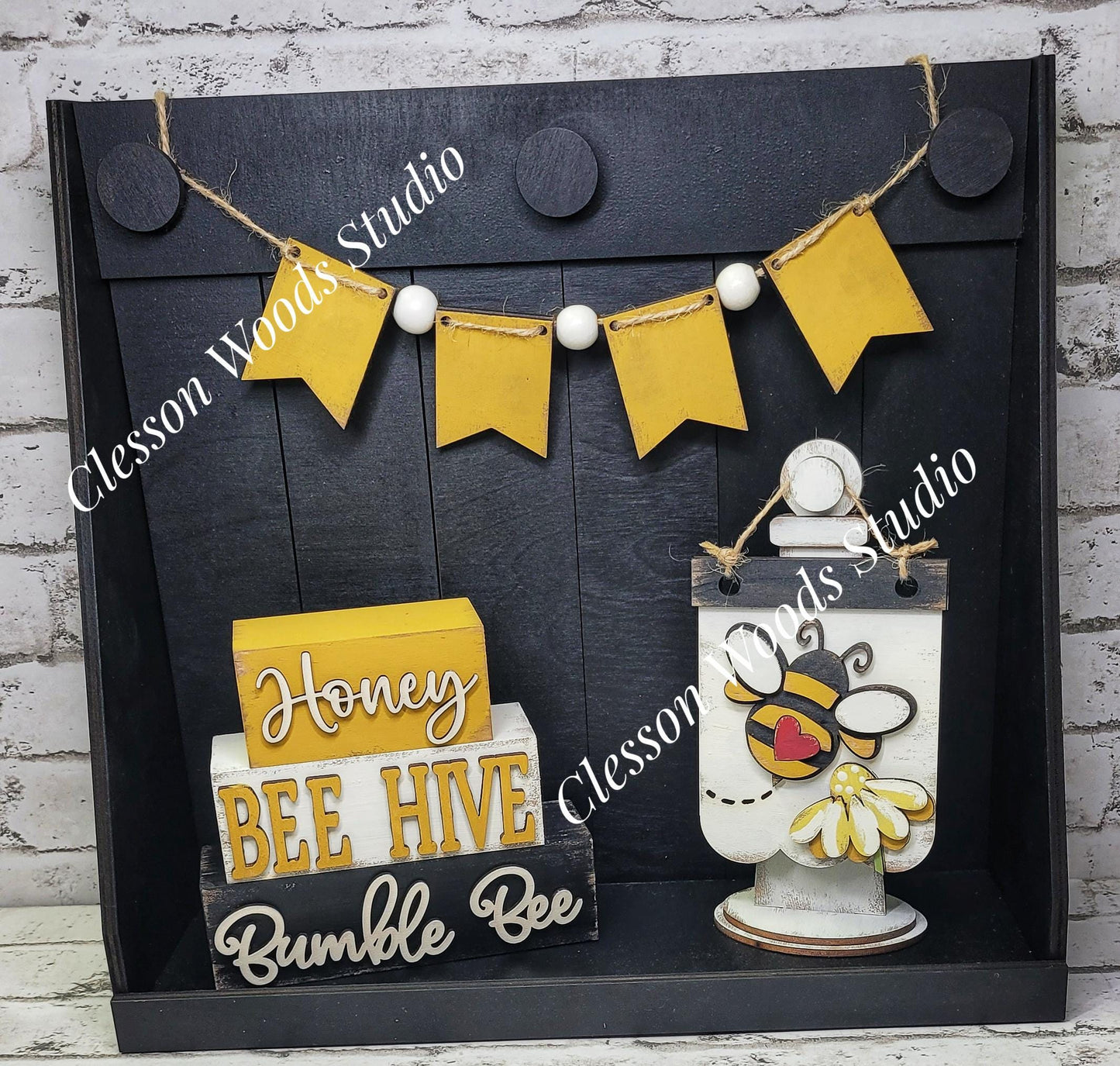 Shaker Box Display Stand Black