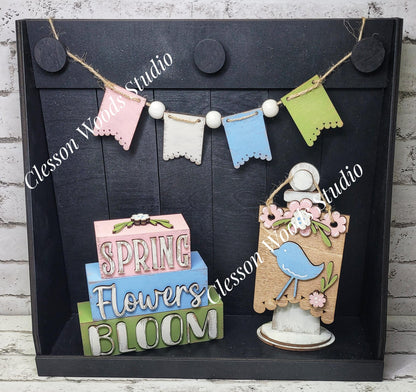 Shaker Box Display Stand Black