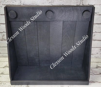 Shaker Box Display Stand Black
