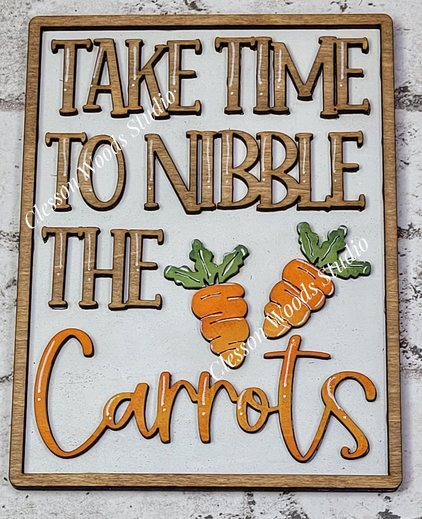 Carrots Themed Tiered Tray Collection