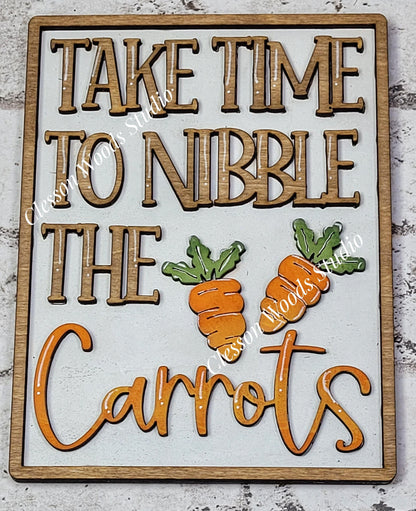 Carrots Themed Tiered Tray Collection