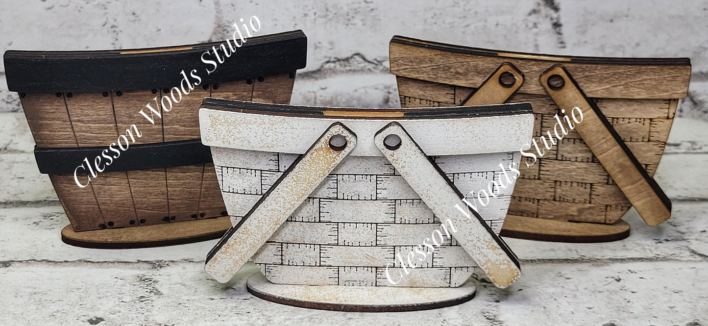 Large Interchangeable Insert Baskets - Inserts Sold Separately