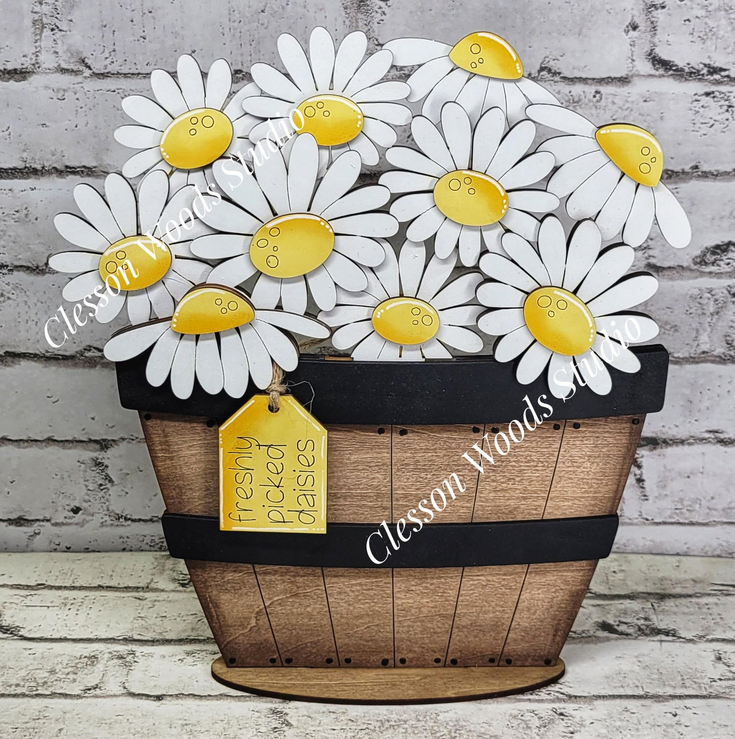 Daisy Insert for Large Basket or Crate