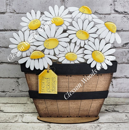 Daisy Insert for Large Basket or Crate