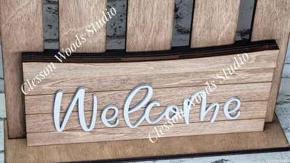 Large Wooden Fence Crate Display – Farmhouse Seasonal Decor (13"H x 9.5"W x 2.5"D)