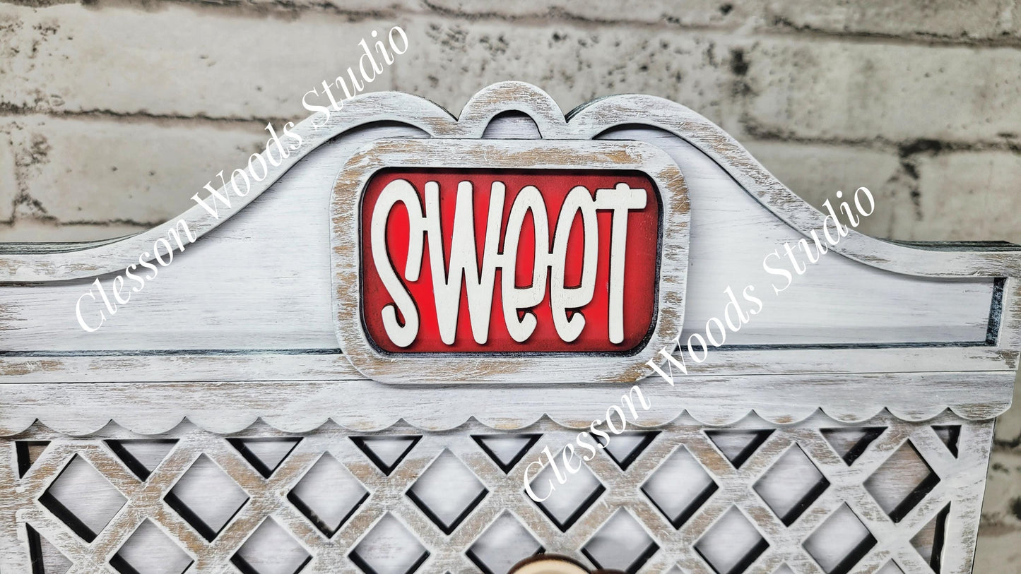 Strawberry Insert Add-On for Trucks, Fence, Round, Pallet, House, Cabinet & Arched Bases