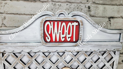 Strawberry Insert Add-On for Trucks, Fence, Round, Pallet, House, Cabinet & Arched Bases