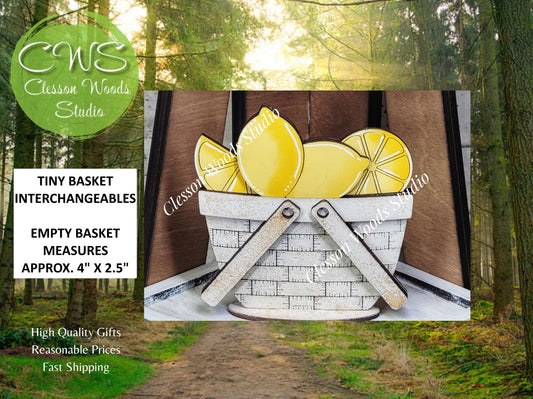 Lemons Tiny Basket Insert
