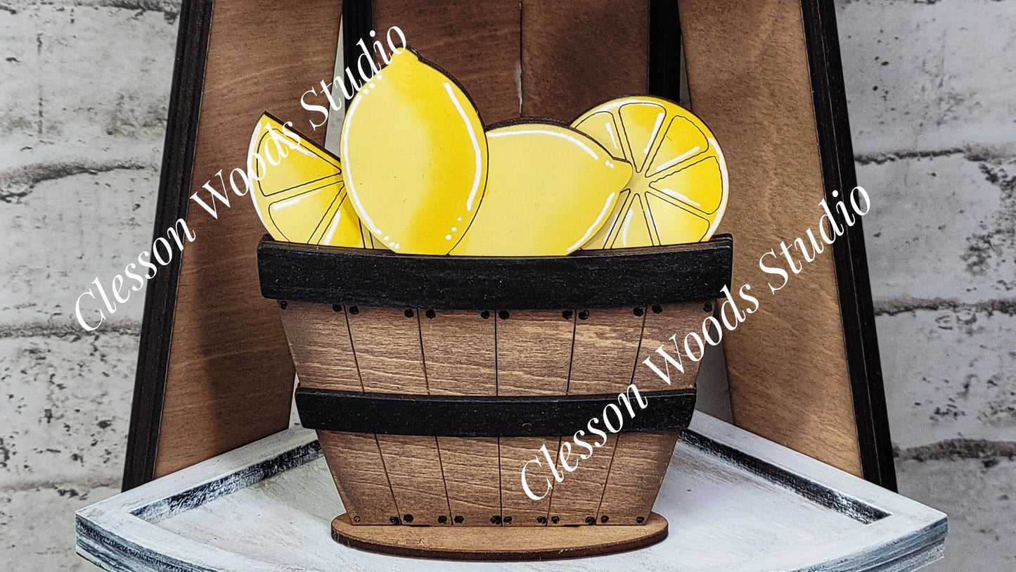 Lemons Tiny Basket Insert
