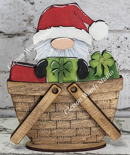 Christmas Gnome Tiny Basket Insert
