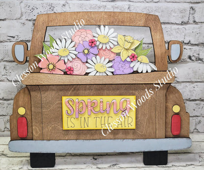 Spring Flowers Insert for Truck Base