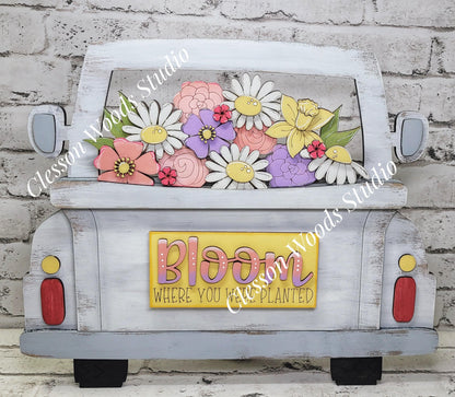 Spring Flowers Insert for Truck Base