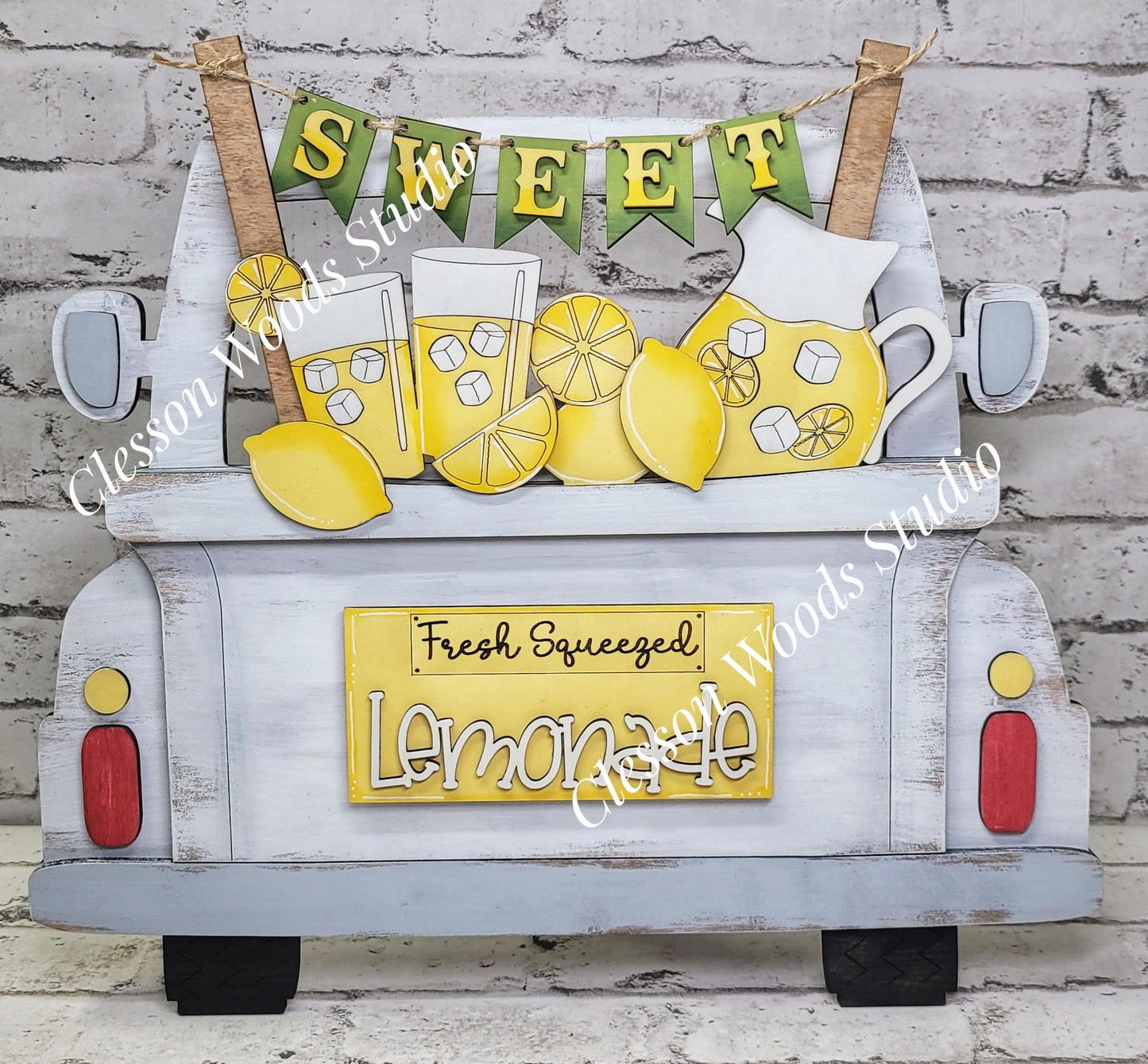 Lemons Banner Insert for Truck Base