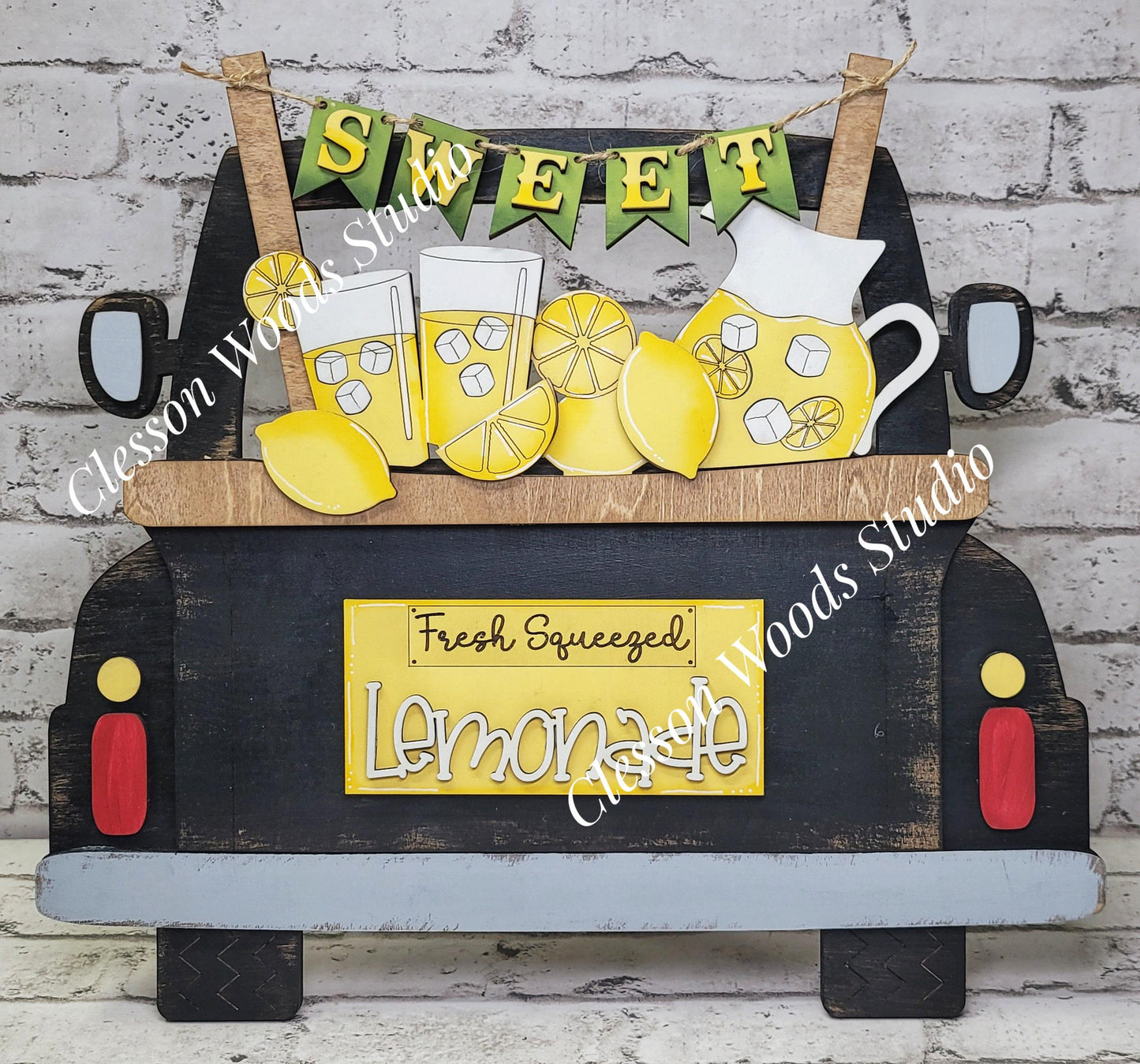 Lemons Banner Insert for Truck Base